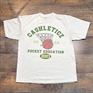 Cashleticz pocket education, 2023 men’s large T-shirt